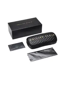 PHILIPP PLEIN Women Full Rim Square Sunglasses with UV Protected Lens