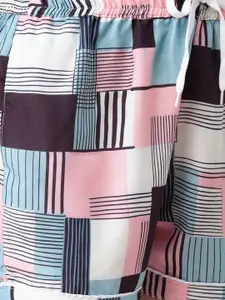 NOIRA Women Pack Of 2 Printed Lounge Shorts