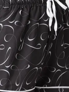 NOIRA Women 2 Printed Lounge Shorts