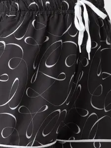 NOIRA Women Set 2 Printed Lounge Shorts