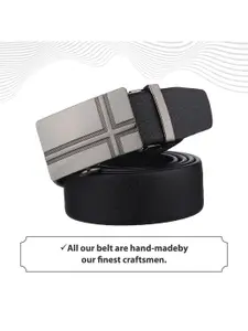 Provogue Men Textured PU Formal Belt