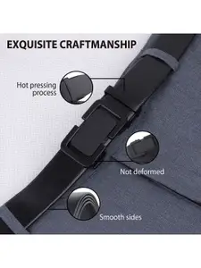 Provogue Men Textured PU Belt