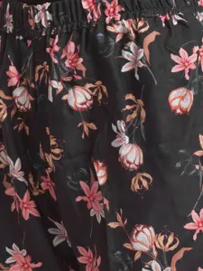 NOIRA Women Pack Of 2 Printed Lounge Shorts