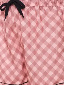 NOIRA Women Pack Of 2 Floral Printed Lounge Shorts