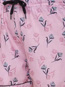 NOIRA Women Pack of 2 Printed Lounge Shorts