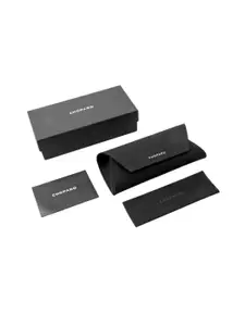 Chopard Men Round Sunglasses with Polarised and UV Protected Lens SCHC77M53300PSG
