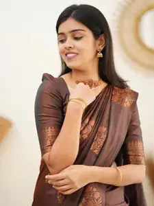 KALINI Ethnic Motifs Zari Banarasi Saree