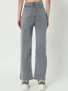 Sipsew Women Jean Straight Fit High-Rise Jeans