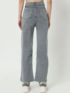 Sipsew Women Jean Straight Fit High-Rise Jeans