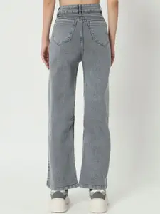 Sipsew Women Jean Straight Fit High-Rise Jeans