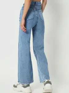 Sipsew Women Jean Straight Fit High-Rise Jeans