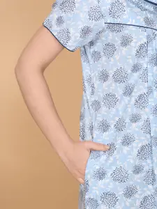 Sweet Dreams Women Printed Maxi Nightdress