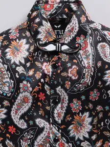 LITTLE COLLARS Boys Double-Breasted Waistcoat With Trouser & Shirt 3-Pieces Suits