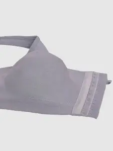 DressBerry Pack of 2 Cotton Full Coverage Front Closure Minimizer Bra