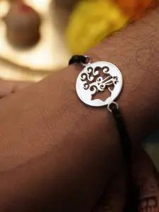 House of Aadyaa 925 sterling Silver Wraparound Bracelet