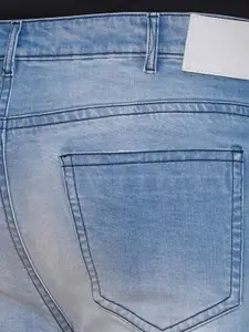 John Pride Men Plus Size Light Fade Stretchable Jeans