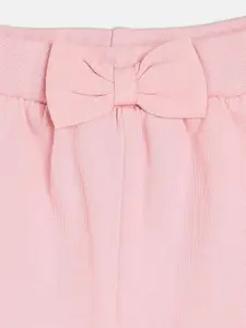 MINI KLUB Girls Regular Fit Mid-Rise Cotton Shorts