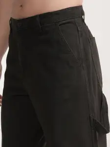 HIGHLANDER Men Carpenter Cargo Straight Fit Trouser
