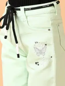 V-Mart Girls Mid-Rise Light Fade Stretchable Jeans