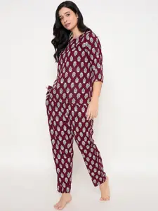 Clovia Women Printed Night suit