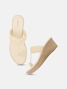 Anouk Wedge Sandals with Tassels