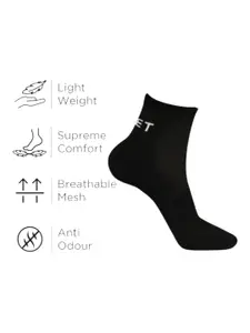 CRUSSET Men Pack of 2 Bamboo Super Soft & Odour Free Breathable Ankle Length Socks