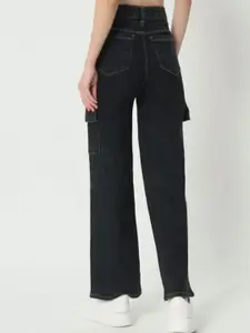 Sipsew Women Jean Straight Fit High-Rise Stretchable Jeans