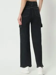 Sipsew Women Jean Straight Fit High-Rise Stretchable Jeans