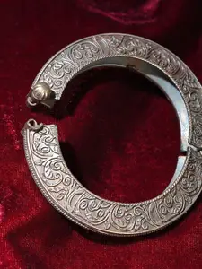 JAYPORE Silver Plated Bangle