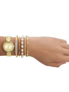 Skechers Women Bracelet Glitz Set Analogue Watch With Bracelets SR9084