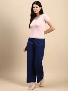 Kryptic Women Solid Cotton Rich Loungepant