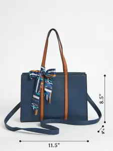 Chumbak Sailor Mini Tote With Scarf | Navy