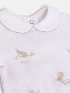 Chicco Girls Printed Pure Cotton Short Sleeve Bodysuit