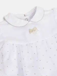 Chicco Infant Girls Printed Short Sleeve Bodysuit