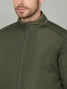 Cantabil Men Reversible Open Front Jacket