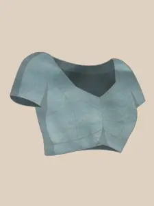 Silk Land Digital Print Floral Tissue Muga Silk Saree