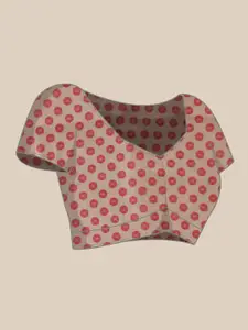 Silk Land Digital Print Floral Tissue Muga Silk Saree