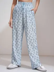 Tokyo Talkies Cartoon Characters Printed Lapel Collar Shirt With Pyjamas Night Suits