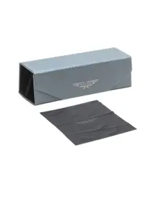 Police Men Rectangle Sunglasses with UV Protected Lens SPLP35K57300BSG