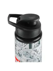 Disney Grey & Red Printed Stainless Steel Single Wall Vacuum Water Bottle 750 ml