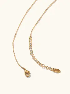 Zaisha 18K Gold Plated Vintage Emerald Pendant