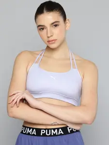 Puma MOVE Strappy Full Coverage Drycell Styled Back Training or Gym Bra 52622447