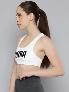 Puma 4KEEPS Brand Logo Printed Medium Coverage dryCELL Training Bra