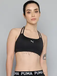 Puma MOVE Strappy Full Coverage Drycell Styled Back Training or Gym Bra 52622451