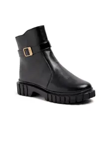 The Roadster Lifestyle Co Women Block  Heels Chunky Boots