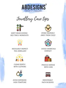 ABDESIGNS Silver-Plated American Diamond Wraparound Bracelet