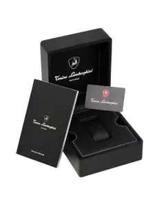 Tonino Lamborghini Men Stainless Steel Bracelet Style Analogue Chronograph Watch TL9XA-B