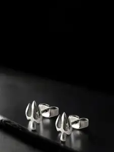 Anouk 925 Sterling Silver Contemporary Studs