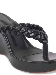 TRYME Party Wedge Sandals