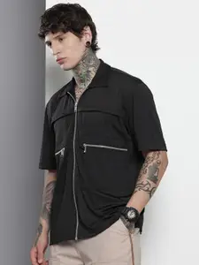 The Indian Garage Co Solid Relaxed Fit Casual Shirt